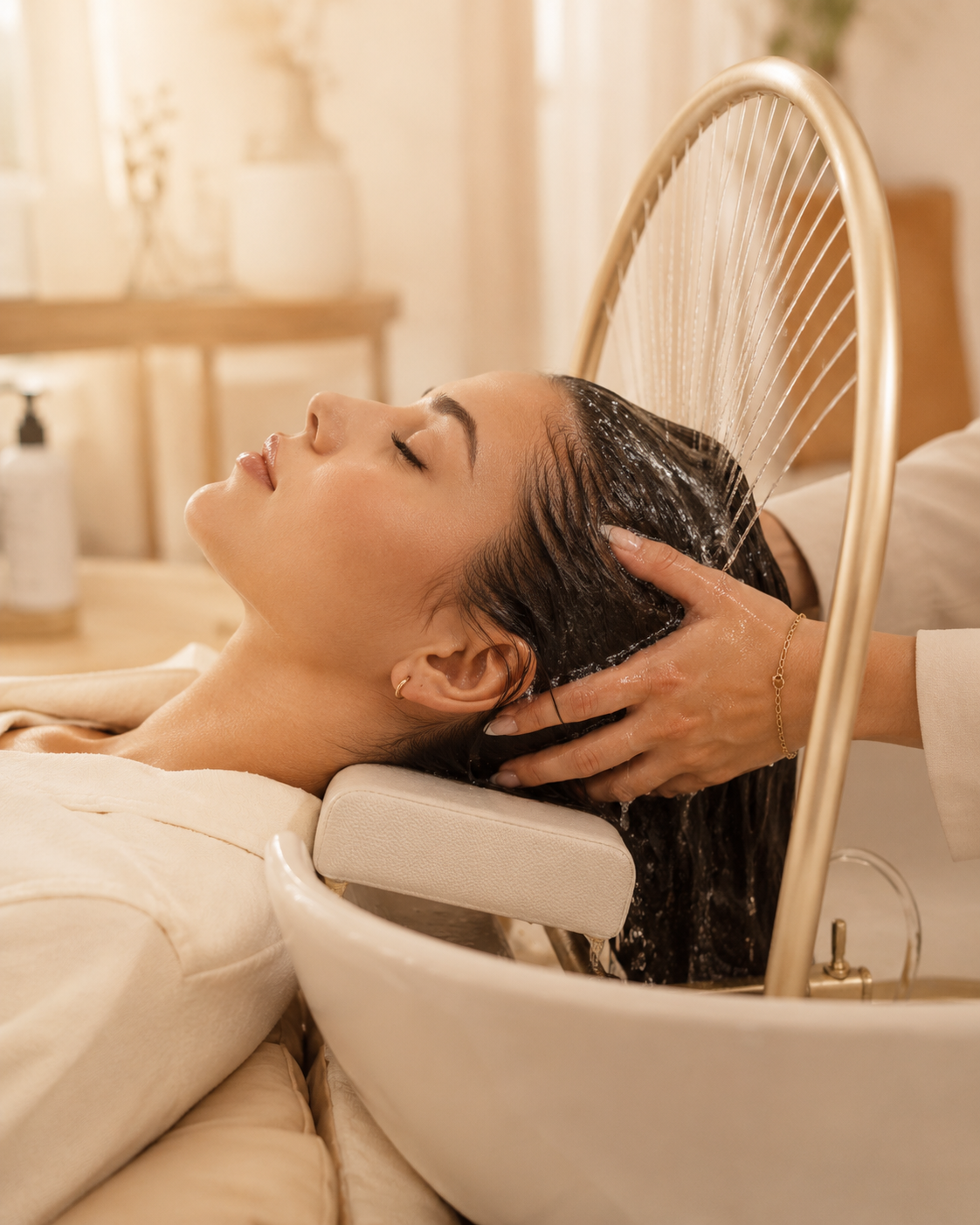 Head spa experience